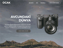 Tablet Screenshot of ocak.com.tr